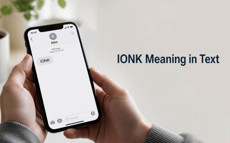 IONK Meaning in Text
