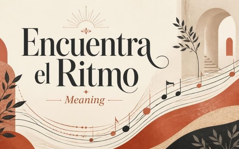 Encuentra el Ritmo Meaning