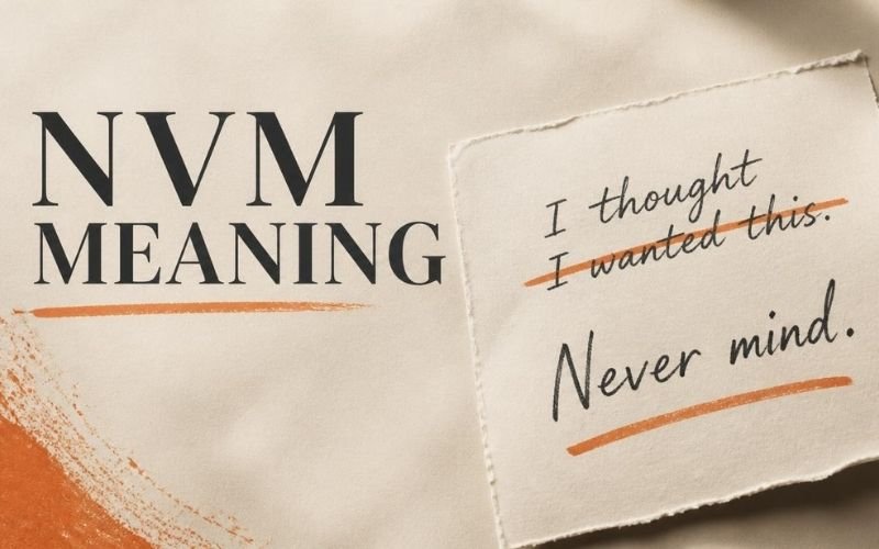 NVM Meaning in Text