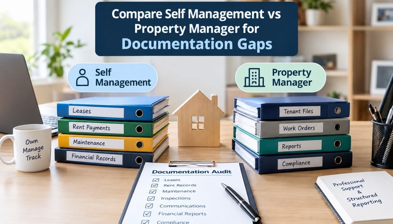 Compare Self Management vs Property Manager for Documentation Gaps