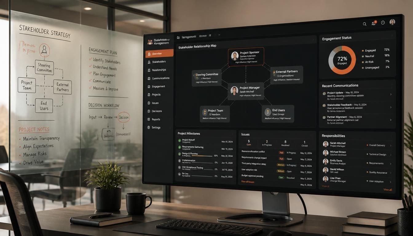 Stakeholder management software