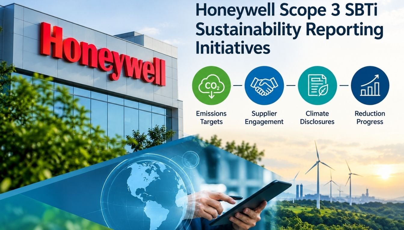 honeywell scope 3 sbti sustainability reporting initiatives